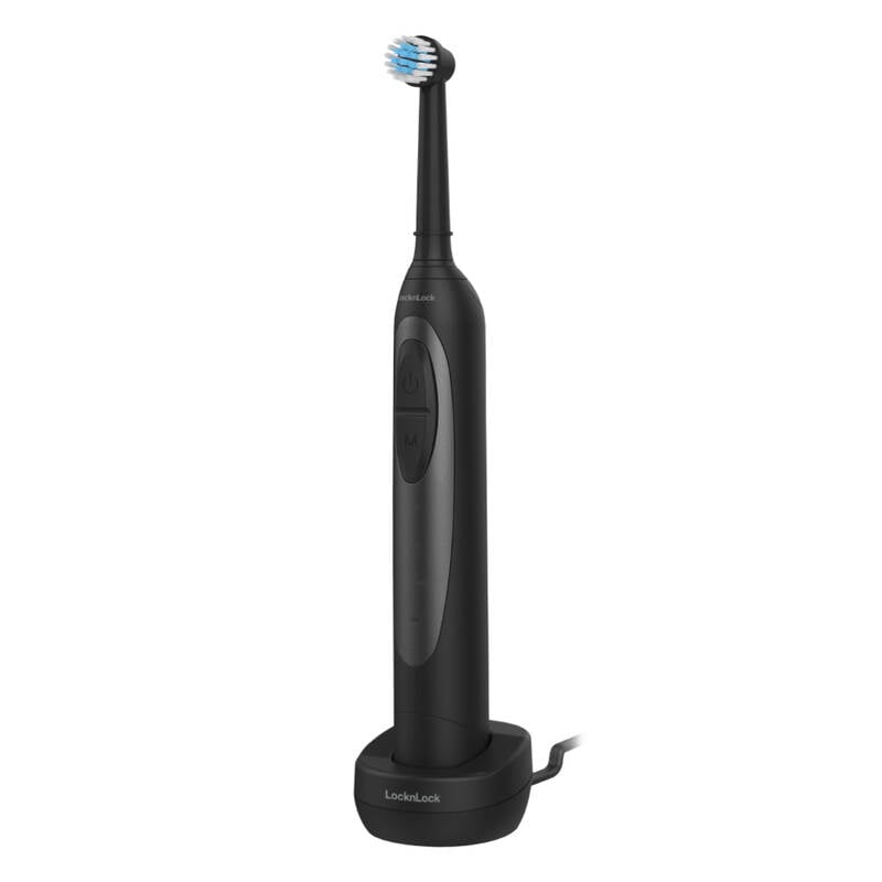 Bàn Chải Đánh Răng Điện LocknLock Smart Oscillating Electric Toothbrush 100 - 240V, 50/60Hz, 1.5W - Màu Đen - ENR626BLK, , large image number null